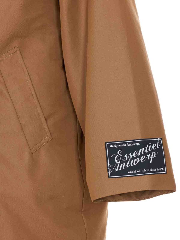 The Best Shops ESSENTIEL ANTWERP: Manteaux au genou - Manteau Au Genou - Marron