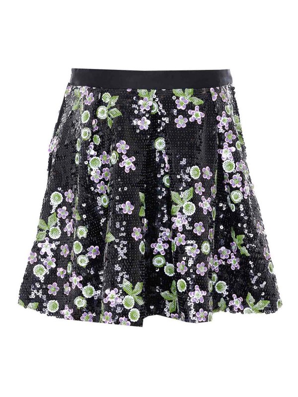 ESSENTIEL ANTWERP: Knee length skirts & Midi online - Black Japanese Skirt
