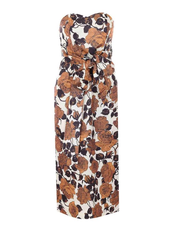 ESSENTIEL ANTWERP: Vestidos media pierna - Vestido Midi - Beis