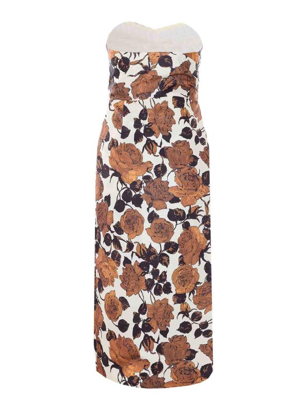 ESSENTIEL ANTWERP: Vestidos media pierna online - Vestido Midi - Beis