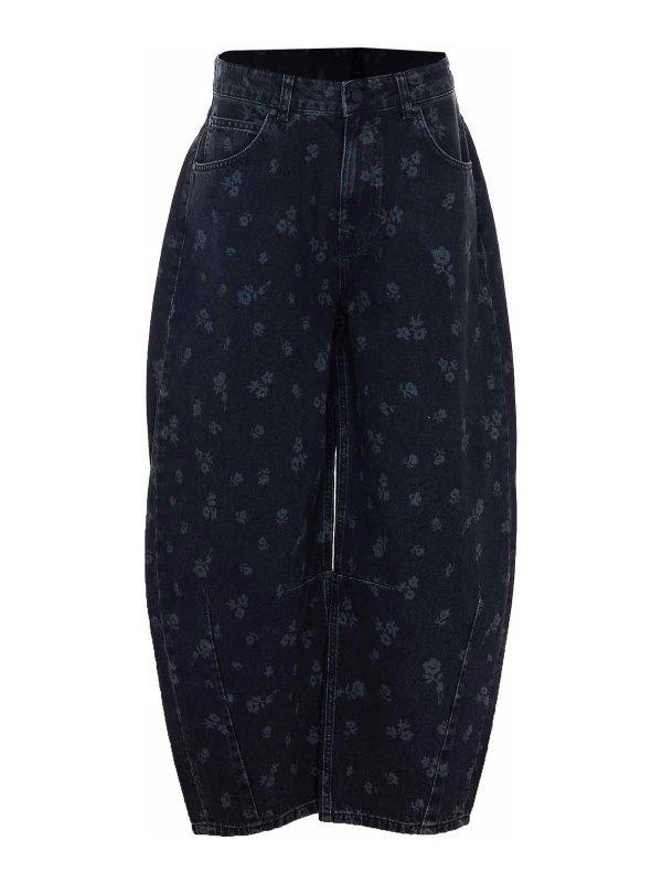 ESSENTIEL ANTWERP: ストレートジーンズ - ストレートジーンズ - 黒