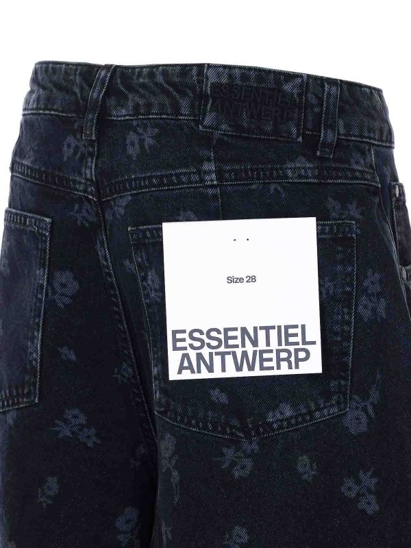 The Best Shops ESSENTIEL ANTWERP: ストレートジーンズ - ストレートジーンズ - 黒