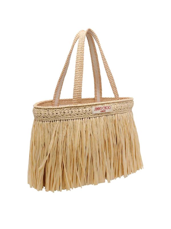 JIMMY CHOO: Sacs à main online - Sac Cabas - Beige