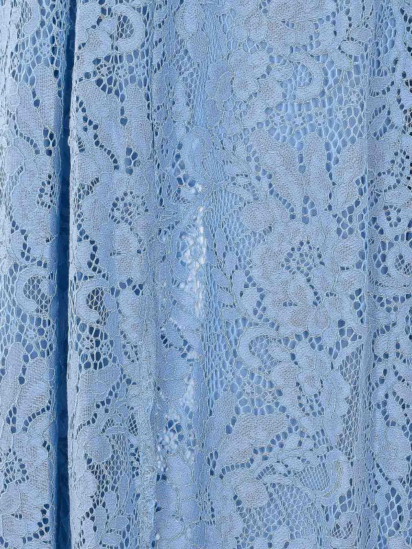 The Best Shops Michael Michael Kors: knee length dresses - Light Blue Lace Dress