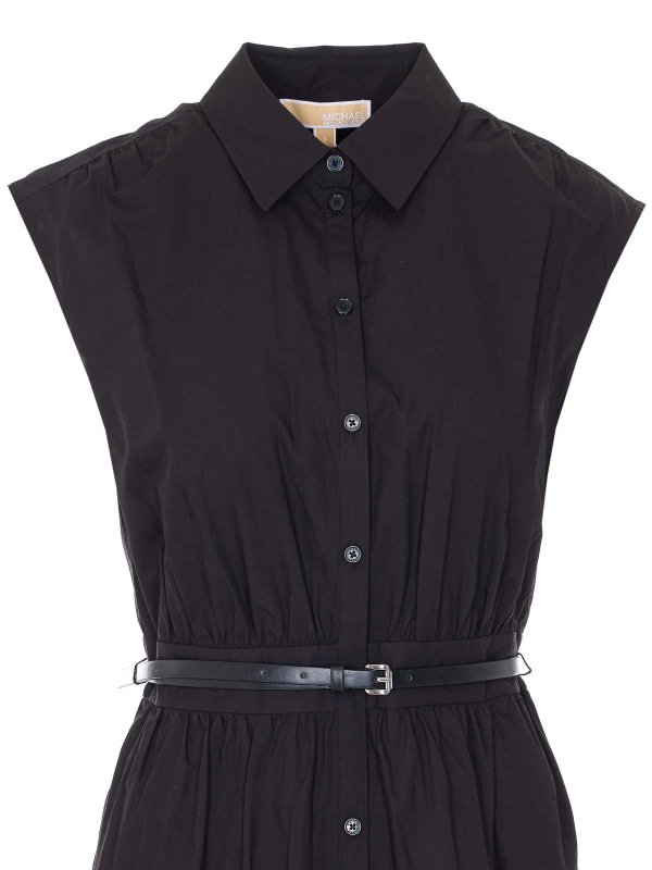 膝丈ドレス - 黒 shop online: Michael Michael Kors