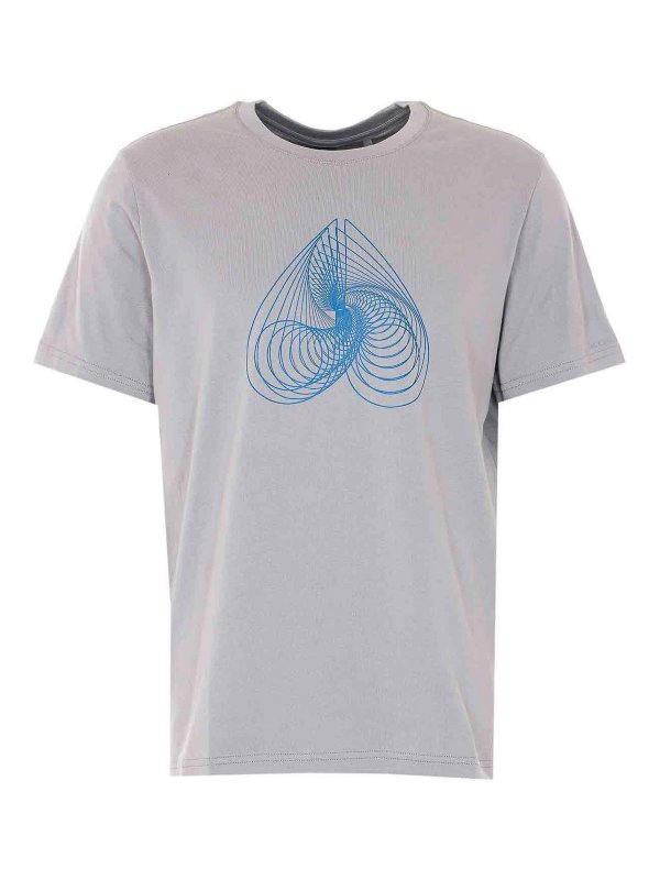 MOOSE KNUCKLES: T-shirts - T-Shirt - Gris