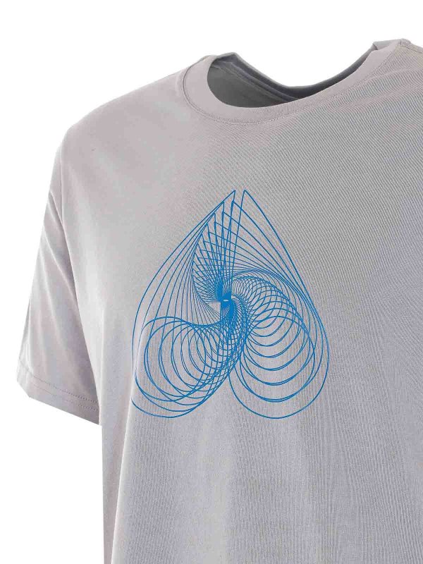 The Best Shops MOOSE KNUCKLES: T-shirts - T-Shirt - Gris