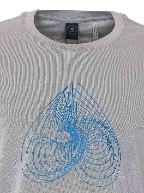 T-Shirt - Gris Replica 
online: MOOSE KNUCKLES