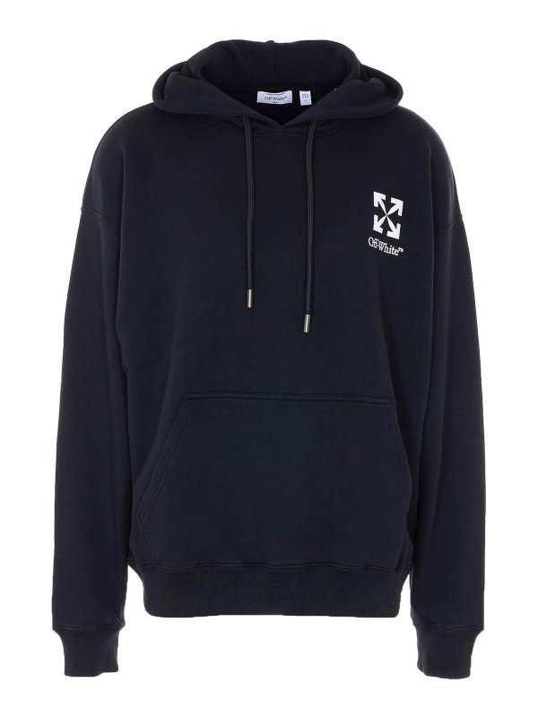 OFF-WHITE: スウェット＆セーター - スウェットシャツ/セーター - 黒