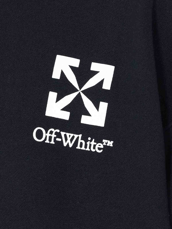 The Best Shops OFF-WHITE: スウェット＆セーター - スウェットシャツ/セーター - 黒