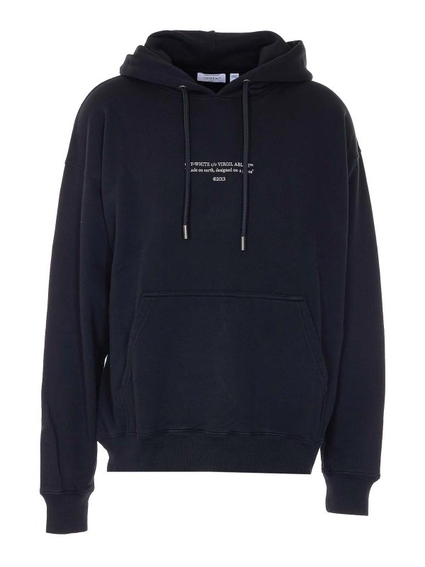 OFF-WHITE: Sweatshirts und Pullover - Sweatshirt - Schwarz