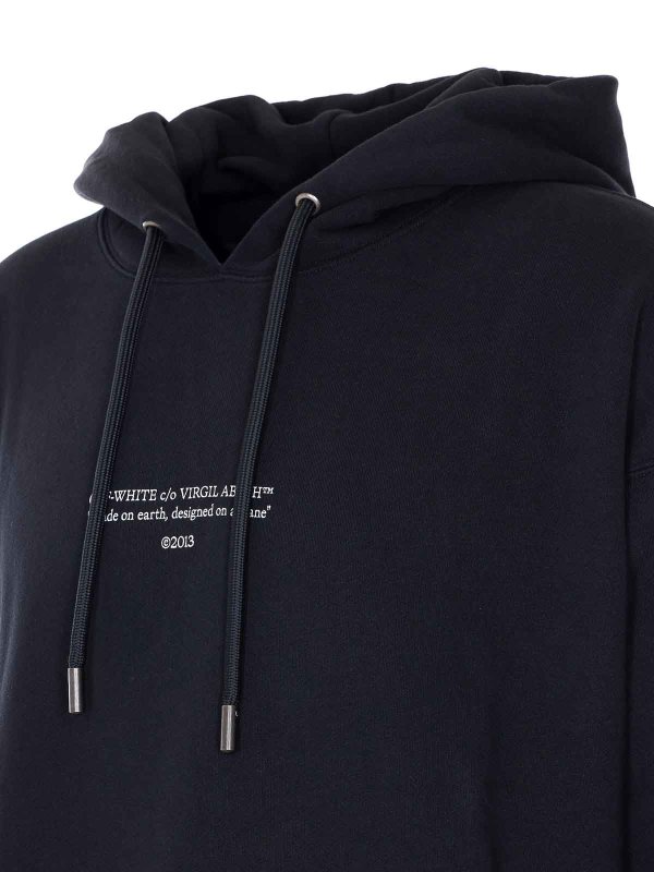 The Best Shops OFF-WHITE: Sweatshirts und Pullover - Sweatshirt - Schwarz