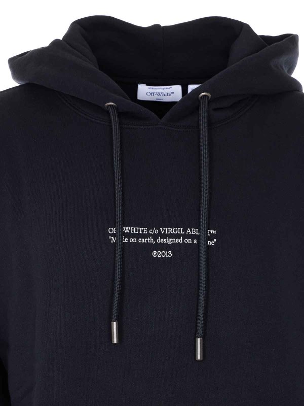 Sweatshirt - Schwarz shop online: OFF-WHITE