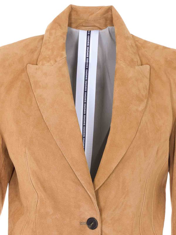 Beige Suede Jacket shop online: S.W.O.R.D 6.6.44