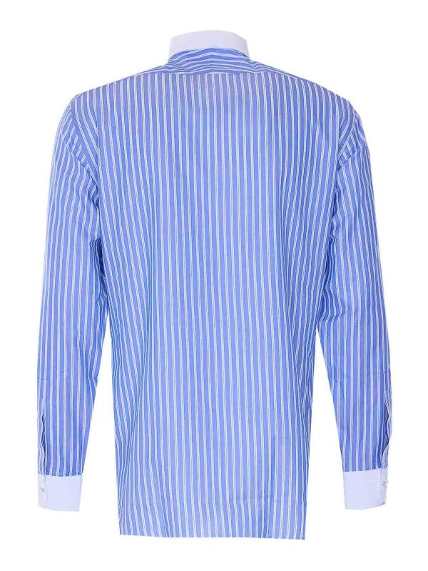 TOM FORD: shirts online - Blue Striped Shirt
