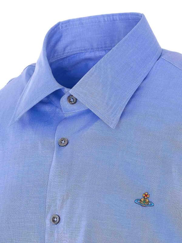 The Best Shops VIVIENNE WESTWOOD: shirts - Blue Ghost Shirt
