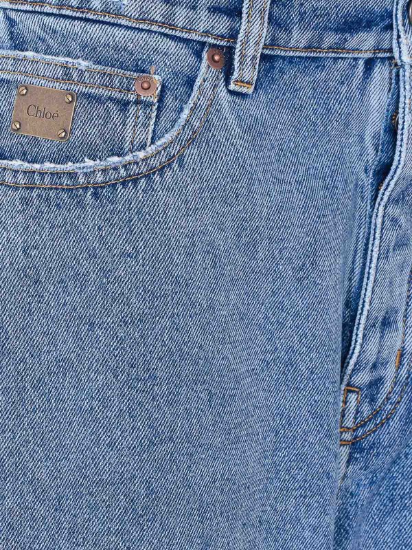 Straight Leg Jeans - Blau Replica 
online: CHLOE