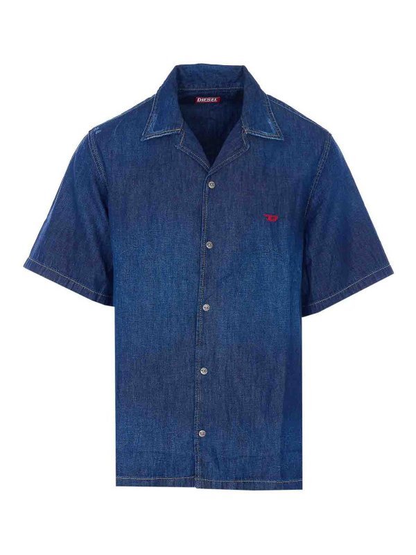 DIESEL: shirts - D-Nabil-D Denim Shirt