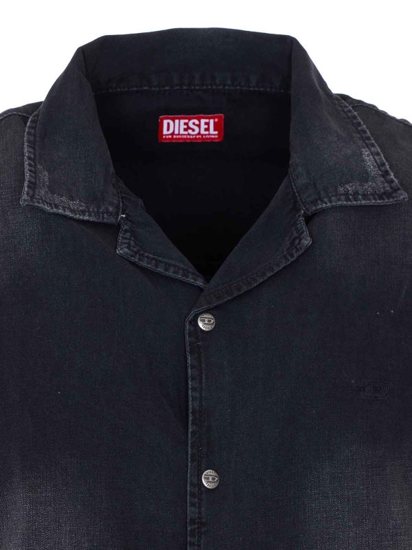 Hemd - Schwarz shop online: DIESEL