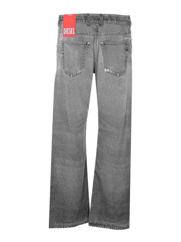 DIESEL: ストレートジーンズ online - ストレートジーンズ - グレー