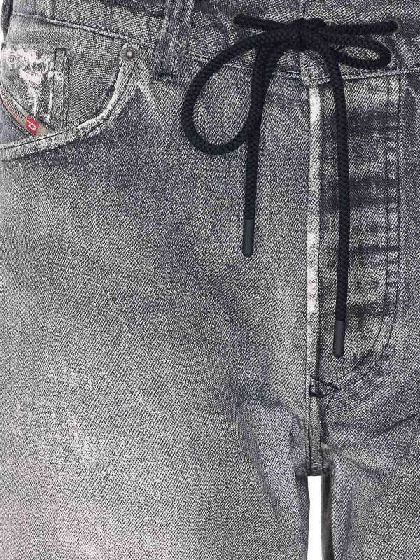 ストレートジーンズ - グレー shop online: DIESEL