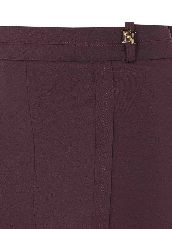 The Best Shops ELISABETTA FRANCHI: Pantalons casual - Pantalons Décontractés - Marron