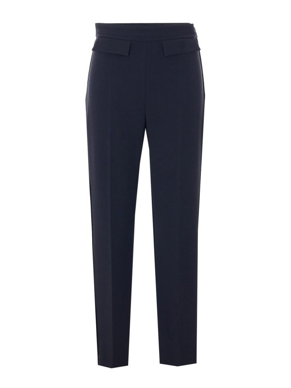 ELISABETTA FRANCHI: casual trousers - Black Pants