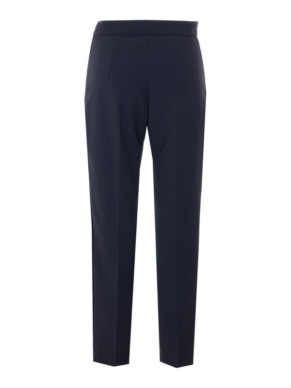 ELISABETTA FRANCHI: casual trousers online - Black Pants