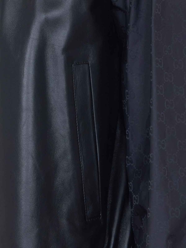The Best Shops GUCCI: bombers - Black Hooded Bomber