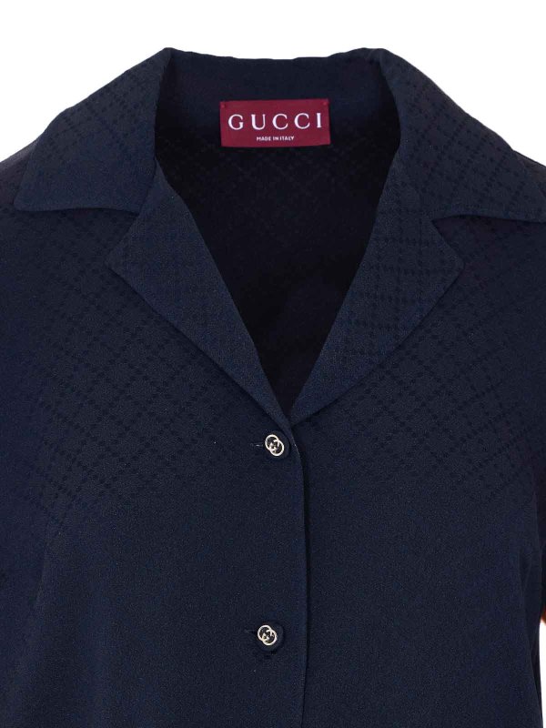 Blue Shirt shop online: GUCCI