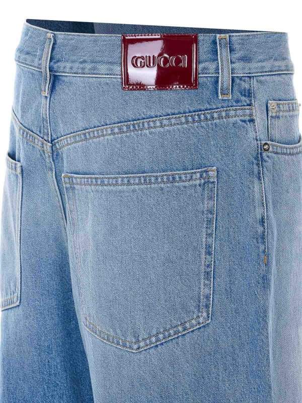 The Best Shops GUCCI: straight leg jeans - Denim Jeans