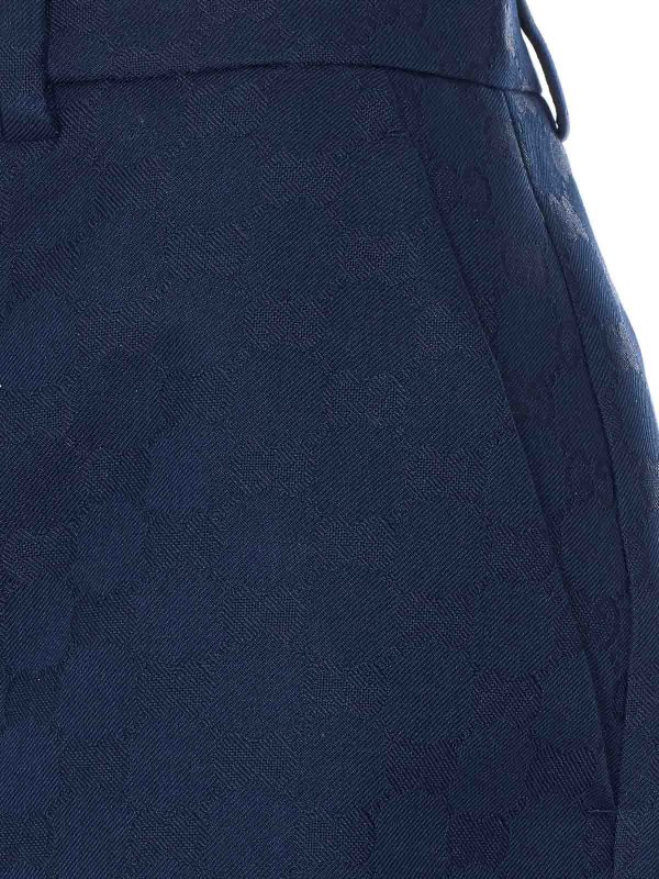 The Best Shops GUCCI: Trousers Shorts - Blue Shorts