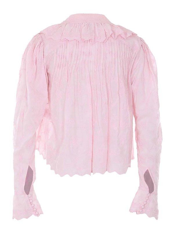 Isabel Marant Etoile: shirts online - Pink Zelly Shirt