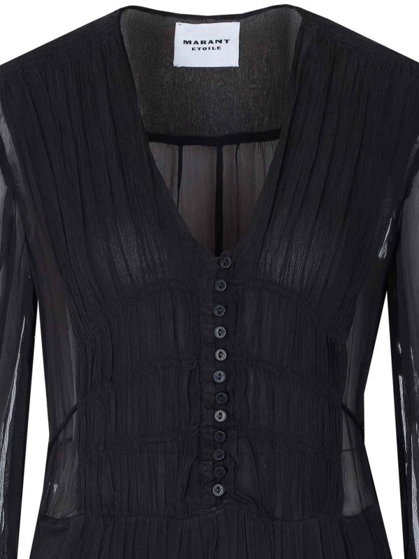 Vestido Midi - Negro Replica 
online: Isabel Marant Etoile