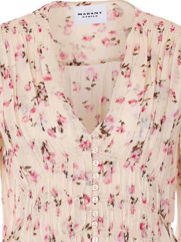 膝丈ドレス - ベージュ Replica 
online: Isabel Marant Etoile