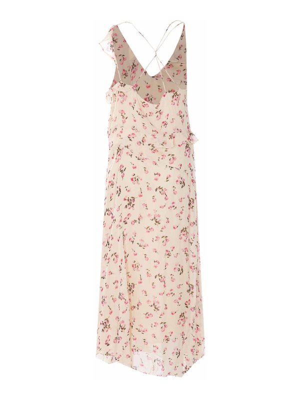 Isabel Marant Etoile: Robe longueur genou online - Robe Au Genou - Beige