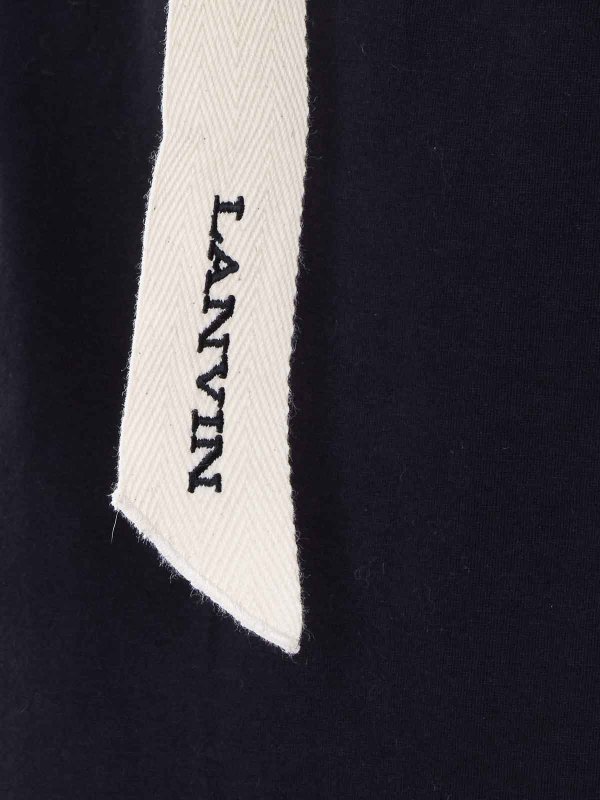 The Best Shops LANVIN: T-shirts - T-Shirt - Noir