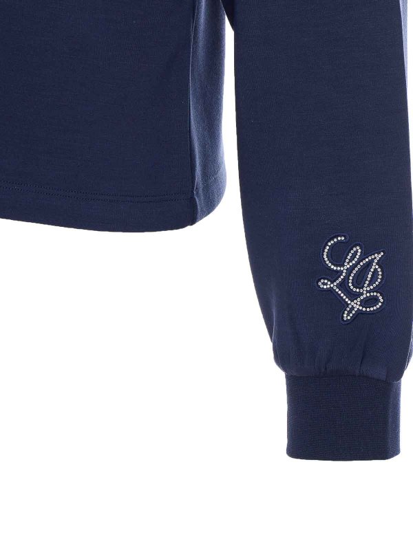 The Best Shops Liu Jo: Felpe e maglie - Felpa Blu