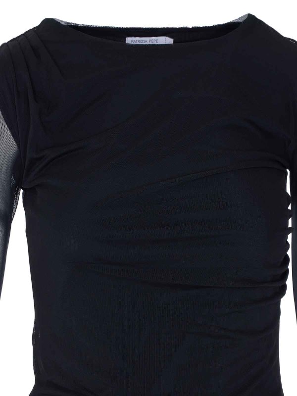 膝丈ドレス - 黒 Replica 
online: PATRIZIA PEPE