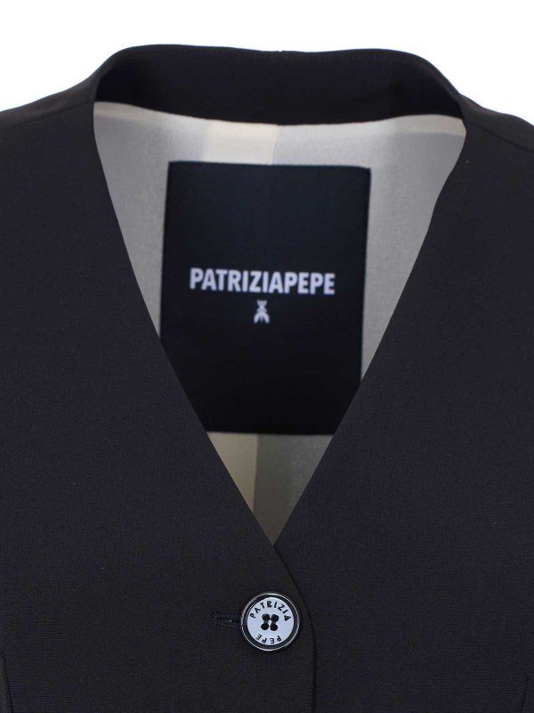 Gilet - Noir shop online: PATRIZIA PEPE