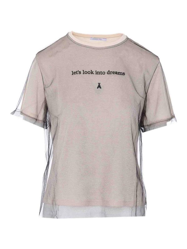 PATRIZIA PEPE: Tops & Tank tops - Warm Ivory Top