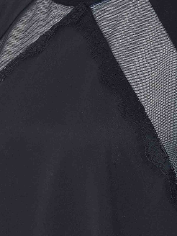 The Best Shops MULBERRY: crew necks - Black Stephanie T-Shirt