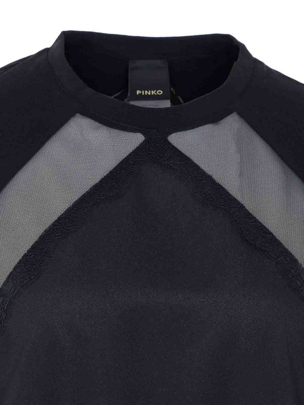 Black Stephanie T-Shirt Replica 
online: MULBERRY