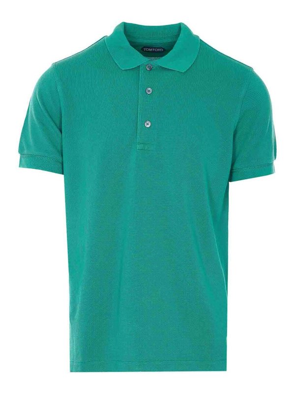 TOM FORD: Polos - Polo - Verde