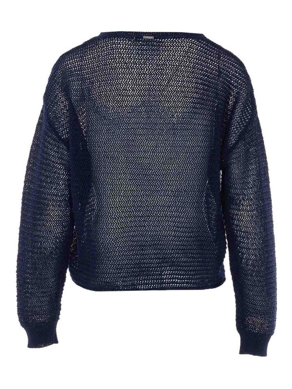 TWINSET: クルーネック online - クルーネック - ブルー