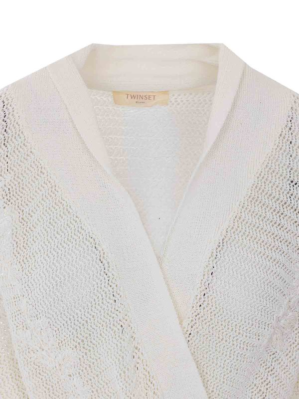 White Knitted Cardigan Replica 
online: TWINSET