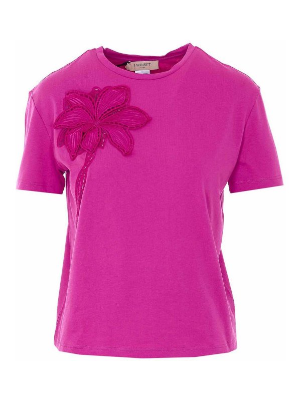 TWINSET: T-shirts - T-Shirt - Multicolore