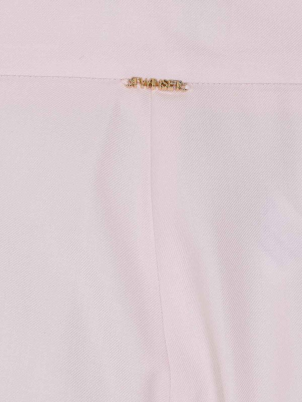 The Best Shops TWINSET: カジュアルトラウザー - カジュアルパンツ - ヌードカラー