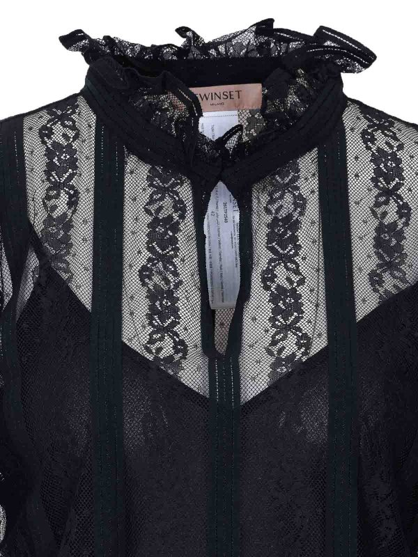 T-Shirt - Noir shop online: TWINSET