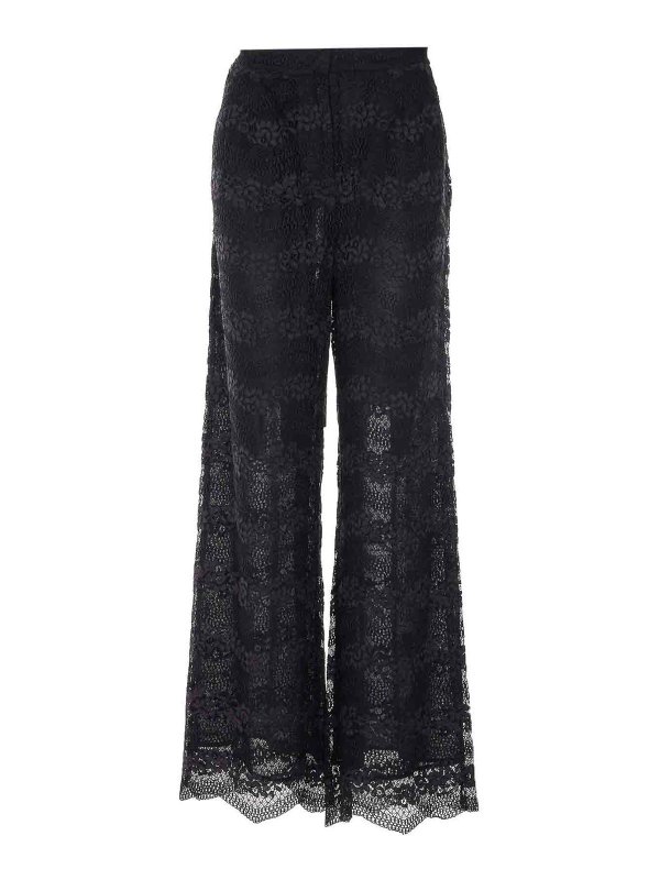 TWINSET: casual trousers - Black Pants